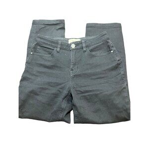 Blackey Exclusive Black Jeans Straight Legs Ankle Length Made in Italy Size 25